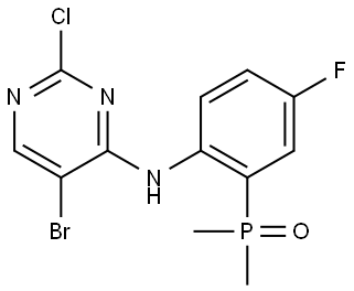 CAS#2726465-83-2|5-bromo-2-chloro-n- (2- (dimethylphosphoryl) -4-fluorophenyl) pyrimidin-4-amine