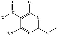 CAS#38136-96-8|6-chloro-2- (methylsulfanyl) -5-nitropyrimidin-4-amine