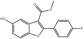CAS#691856-96-9|Methyl 2- (4-fluorophenyl) -5-hydroxybenzofuran-3-carboxylate